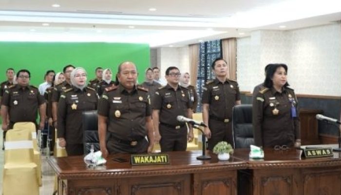 Musrenbang Kejaksaan RI Tahun 2024, Wakajati Riau Ikuti Kegiatan Secara Virtual Di Gedung Satya Adhi Wicaksana Kejati Riau
