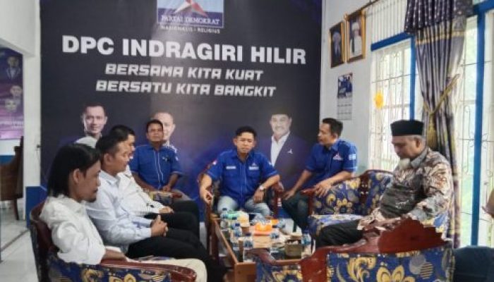 Tokoh Masyarakat dan Agama Inhil, Ustadz Suhaidi Resmi Daftar Balonbup di Penjaringan Partai Demokrat Inhil