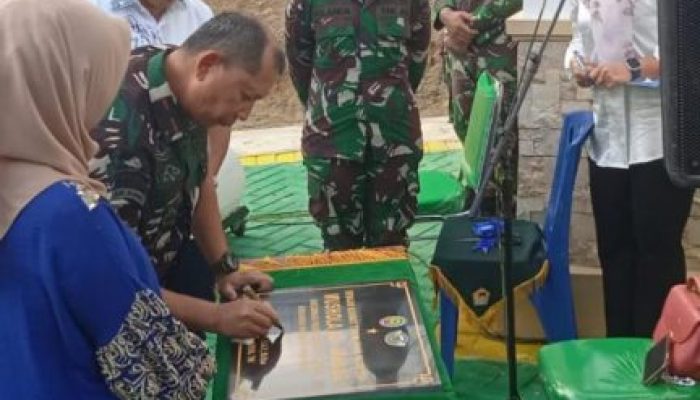 Danrem 031/Wirabima Meresmikan Mushola Al-Ikhlas dan Kantor Tim Intel di Wilayah Asrama Intel Korem 031/WB