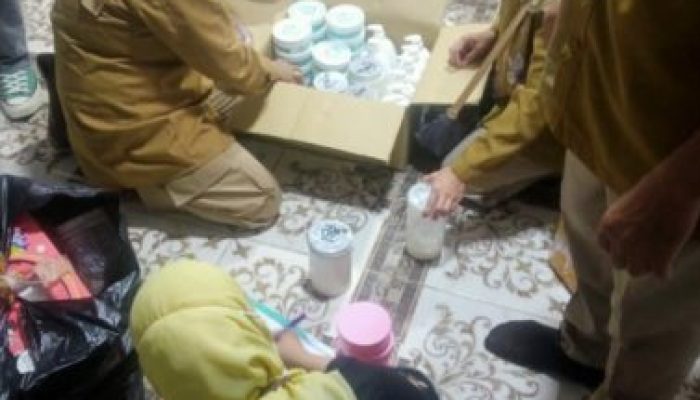 Dugaan Kosmetik Ilegal, Balai BPOM Makassar Lakukan Penyitaan Terhadap Kosmetik Merek AF Cream