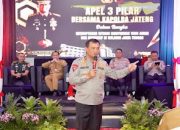 Beri Jaminan Rasa Aman Bagi WNI, Kapolda Jateng Irjen Pol Ahmad Luthfi Gelar Apel Tiga Pilar Se-Kabupaten Wonogiri