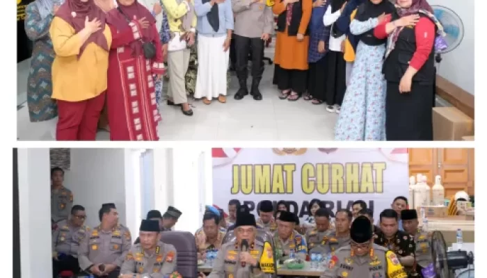 Polda Riau Gelar Jum’at Curhat, Dipimpin Langsung Wakapolda Riau di Rumah Jum’at Berkah
