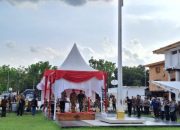 Dalam Rangka Pengamanan Presiden Jokowi Ke Riau, Kapolresta Pekanbaru Pimpin Apel Gelar Pasukan di MPP Pekanbaru