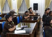 Berfokus Pada 3 Indeks, Kejati Sumut Beserta Jajaran Ikuti Kegiatan Halo RB Secara Virtual Dari Aula Sasana Cipta Kerta