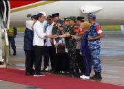 Pangdam I/BB Mayjen TNI Mochammad Hasan Sambut dan Dampingi Langsung Kedatangan Presiden Joko Widodo Tinjau Lokasi Bencana Sumbar