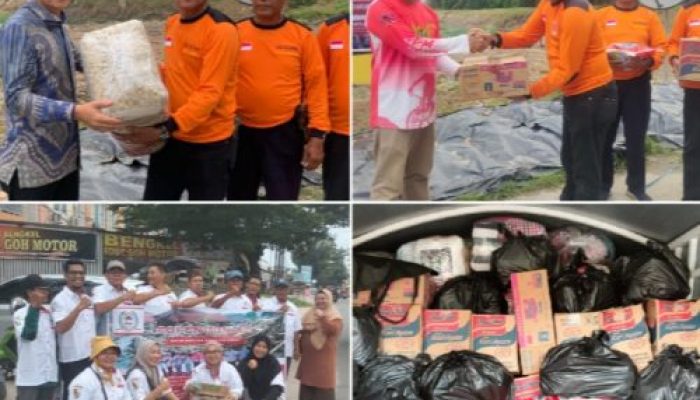 Peduli Korban Bencana Sumbar, LPM Sialangmunggu dan Warga Cipta Karya Lakukan Bakti Sosial dan Pengumpulan Bantuan