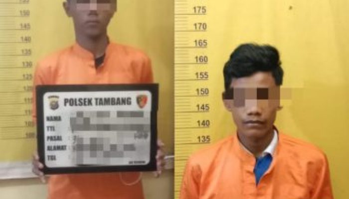 Dua Pelaku Jambret Ditangkap Massa Saat Menjambret  Remaja di Jalan Raya Pekanbaru-Bangkinang KM 28 Desa Sungai Pinang