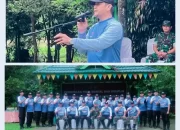 Tingkatkan Kualitas Petugas Pemasyarakatan, Rutan Kelas I Pekanbaru Laksanakan Kegiatan Pembinaan ‘FMD’ Dibawah Binaan Koramil 07/Tenayan Raya
