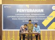 Hadiri Penyerahaan Penghargaan WTIP Dari BPK RI, Wakil Ketua DPRD Bengkalis Syaiful Ardi Ucapkan Selamat Atas Prestasi yang Diraih Pemkab Bengkalis