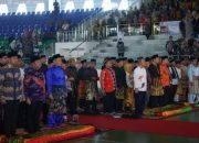 Banjiri GOR Remaja Riau, Puluhan Ribu Masyarakat Kampar Hadiri Perayaan Bagholek Godang 2024 di Pekanbaru