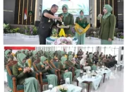Hadiri Acara Syukuran HUT Ke-78 Persit Kartika Chandra Kirana 2024, Danrem 031/WB Berikan Pesan Kepada Jajaran Persit Koorcab Rem 031 PD l/BB