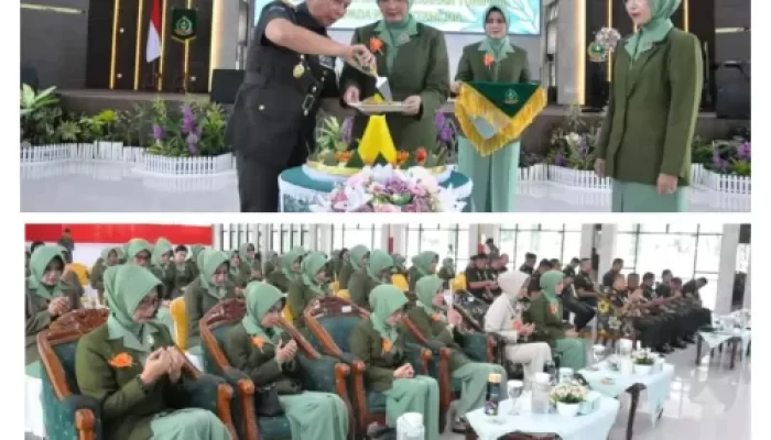Hadiri Acara Syukuran HUT Ke-78 Persit Kartika Chandra Kirana 2024, Danrem 031/WB Berikan Pesan Kepada Jajaran Persit Koorcab Rem 031 PD l/BB