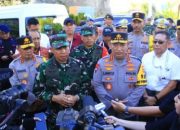 Jelang KTT WWF Ke-10 Bali, Kapolri Bersama Panglima TNI Tinjau Langsung Kesiapan Venue Garuda Wisnu Kencana