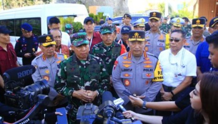 Jelang KTT WWF Ke-10 Bali, Kapolri Bersama Panglima TNI Tinjau Langsung Kesiapan Venue Garuda Wisnu Kencana