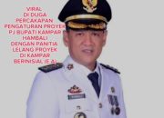 Gempar! Beredar Voice Note Pj Bupati Kampar Hambali Dengan Panitia Lelang Proyek, Diduga Atur Pemenang Proyek