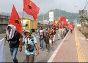 Tuntut Keadilan Atas Konflik Agraria, Perwakilan Petani Inhu Lakukan Aksi Jalan Kaki dari Riau Menuju Istana Negara di Jakarta