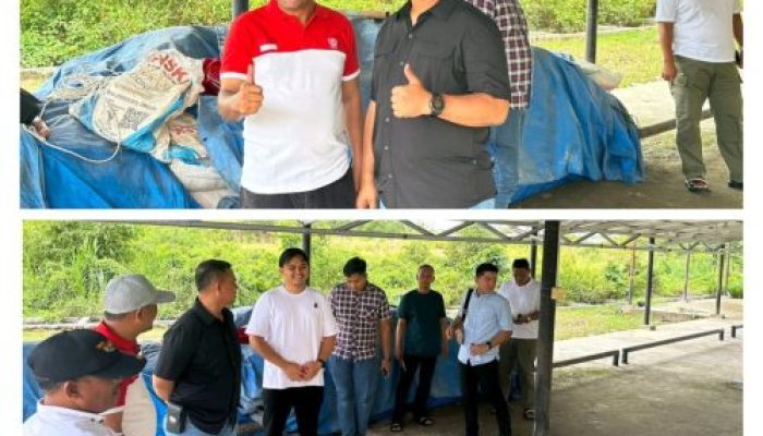 Penyerahan Hewan Qurban Milik APDESI Provinsi Riau Ke Polres Rokan Hulu, Ketua APDESI: Semoga Dapat Memberikan Manfaat Bagi Semuanya