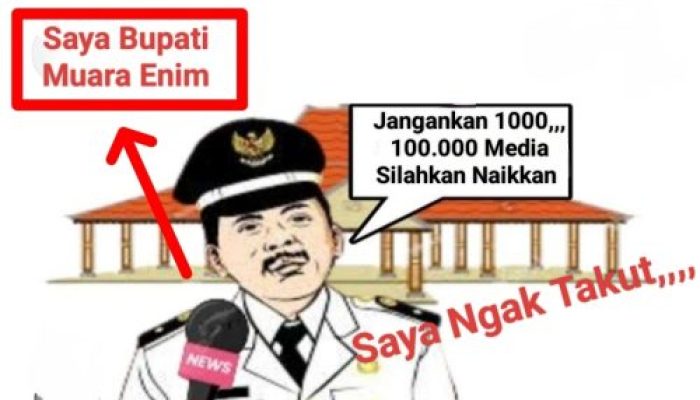 Singgung Profesi Wartawan, PJ Bupati Muara Enim Sumatera Selatan Vs 100.000 Media, Siapakah Pemenangnya?