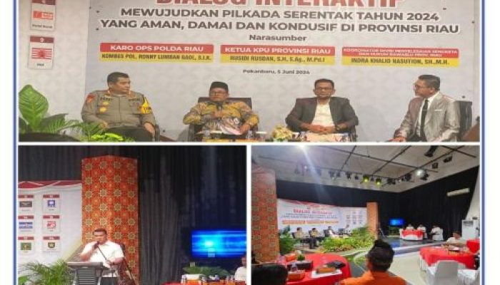 Bangun Sinergitas dengan Parpol, Direktorat Intelkam Polda Riau adakan Dialog Interaktif Jelang Pilkada 2024