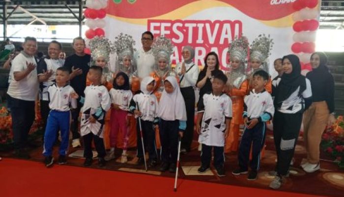Hadiri Acara Festival Olahraga Disabilitas di Rohil, Deputi Pembudayaan Olahraga Kemenpora: Disabilitas Bukan Hambatan Untuk Berprestasi