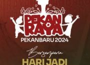 Sempena Hari Jadi Pekanbaru Ke-240, Pemprov Riau Bersama Pemko Pekanbaru Gelar Aksi Bersih-Bersih dan Gotong Royong Massal
