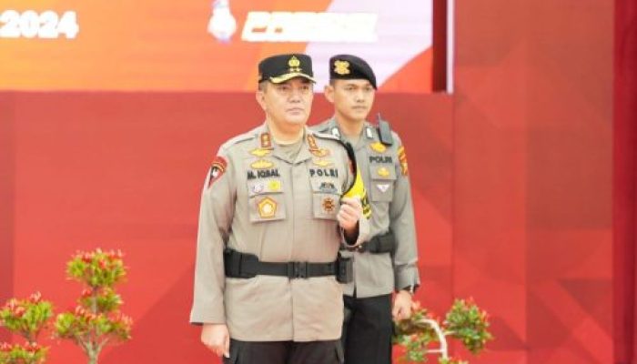 Kapolda Riau Pimpin Upacara Pemuliaan Nilai-Nilai Tribrata Pataka Tuah Sakti Hamba Negeri, Jelang Peringatan Hari Bhayangkara Ke-78