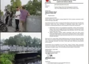 Diduga Anggaran Dimarkup, Jembatan Parit Atmo Alami Kegagalan Konstruksi, Keselamatan Masyarakat Terancam
