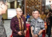 Triyoga Laksito Dikukuhkan Jadi Kepala OJK Riau, Bupati Bengkalis Ucapkan Selamat