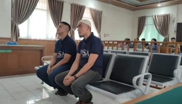 PN Pekanbaru Vonis Hukuman Mati 2 Kurir Narkoba, Sesuai dengan Tuntutan JPU