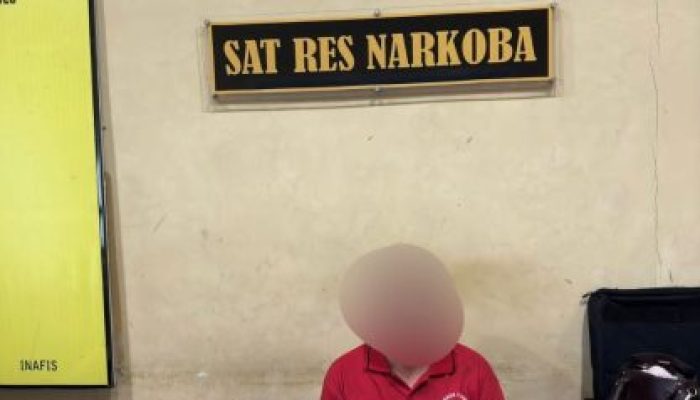 Kedapatan Simpan Sabu Seberat 6,55 gram, Oknum PNS Pemkab Rohul Diamankan Polres Rohul