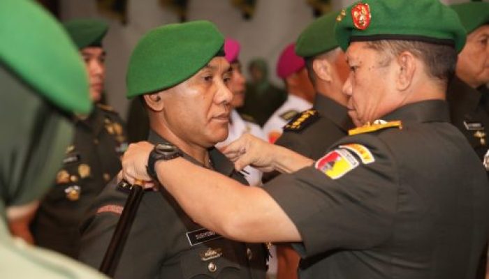 Pangdam V/BRW, Mayjen TNI Rafael Pimpin Prosesi Sertijab Pejabat Utama Kodam V/Brawijaya