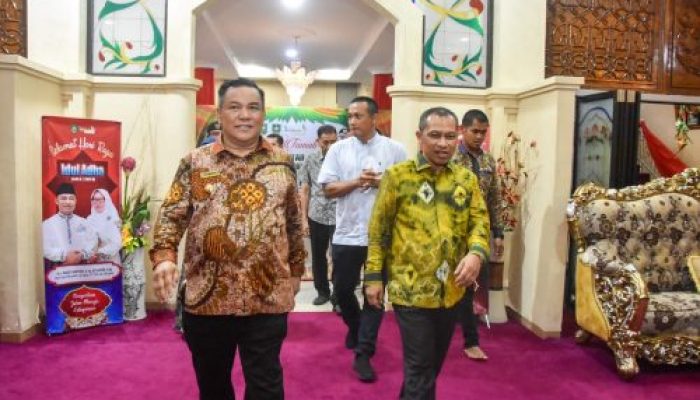 Pembangunan Jembatan jadi Topik Utama Pembicaraan antara Wabup Bengkalis dengan Pj Gubri