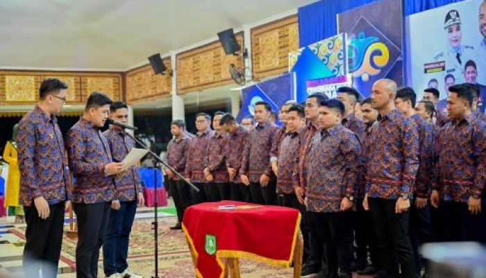 Resmi Dilantik Jadi Ketua HIPMI Bengkalis Periode 2024-2027, M Arsya Fadillah Mengusung Program HIPMI Bermasa