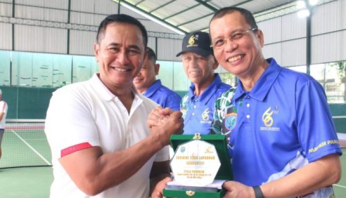Peringati HUT Satuan ke-66, Pangdam XII/Tpr Buka Kejuaraan Tenis Lapangan Piala Pangdam