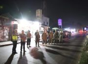 Antisipasi Kriminalitas dan Premanisme, Patroli Tiga Pilar Sisir Tempat-Tempat Rawan di Labuhanbatu