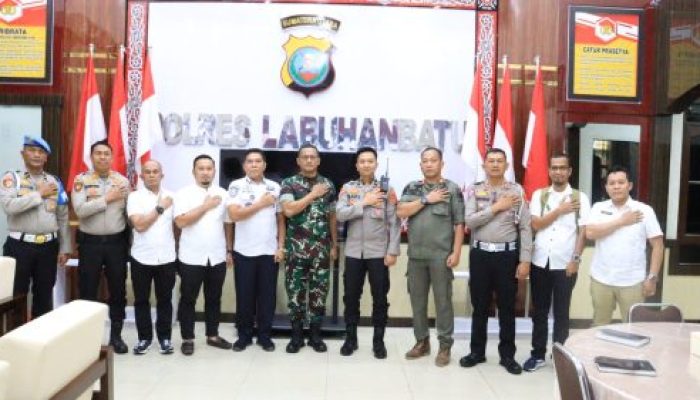 Tingkatkan Pendapatan Daerah, Kabag Ops Polres Labuhanbatu Pimpin Rakor Penertiban Spanduk, Baleho, Papan Reklame, dan Lahan Parkir