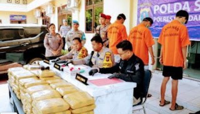 Satuan Reserse Narkoba Polres Madina Ungkap Kasus Narkoba Antar Provinsi