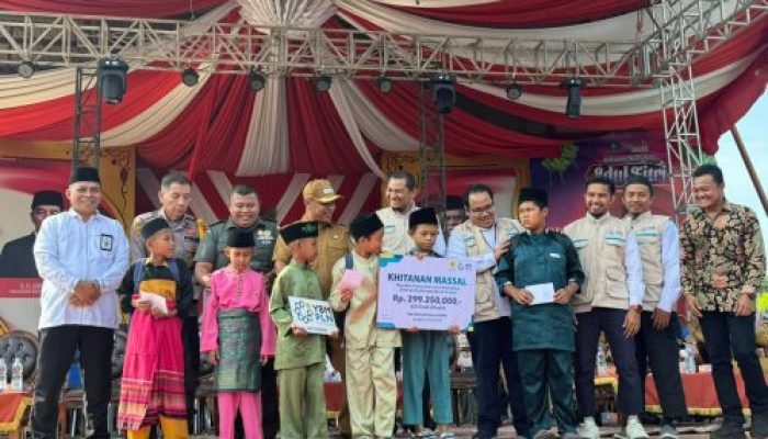Peduli Kesehatan dan Kesejahteraan Masyarakat, YBM PLN Gelar Khitanan Massal Gratis Bagi 420 Anak Dhuafa di Riau dan Kepulauan Riau