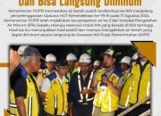 Air Bersih Telah Mengalir Ke IKN Dan Bisa Langsung Diminum