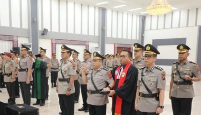 Kapolda Sumut Pimpin Sertijab Pejabat Utama dan Kapolres, Irwasda Dijabat Kombes Nanang Masbudi