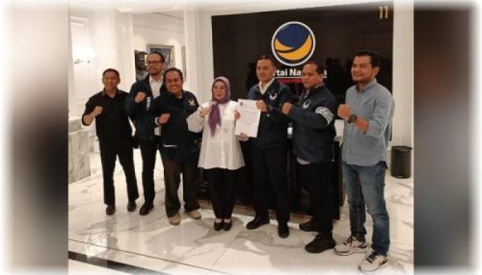 Partai NasDem Usung Ahmad Yusar-Misharti Jadi Pasangan Calon Bupati Kampar