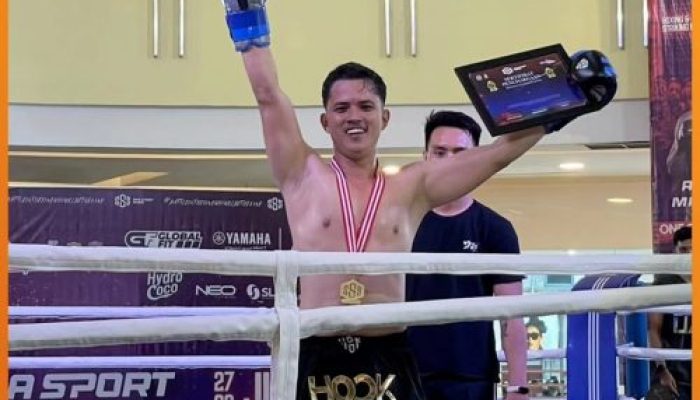 Petugas Lapas Pekanbaru Raih Medali Di Ajang SKA Sport Show Boxing & Striking Fight