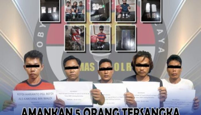 Sat Narkoba Polres Payakumbuh Tangkap Pelaku Pesta Narkotika di Balai Janggo