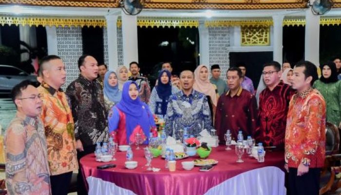 Pisah Sambut Kajari Bengkalis, Bupati Bengkalis Kasmarni Ucapkan Terimakasih