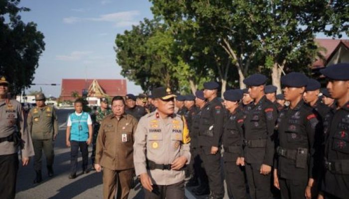 Amankan Riau Bhayangkara Run 2024, Polda Riau Bersama Polresta Pekanbaru Siagakan 2.110 Personil Gabungan