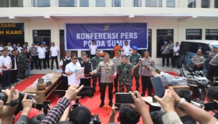 Gunakan Metode SCI, Polda Sumut Berhasil Ungkap Pelaku Pembakaran Rumah Wartawan di Karo