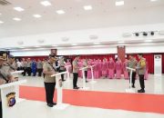 Kapolda Riau Pimpin Upacara Sertijab 3 Kapolres dan Kabid Humas di aula Tribrata Mapolda Riau