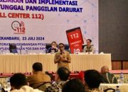 Sosialisasi Kemkominfo RI, Kepala Diskominfotiksan Paparkan Realisasi Call Center 112 di Pekanbaru