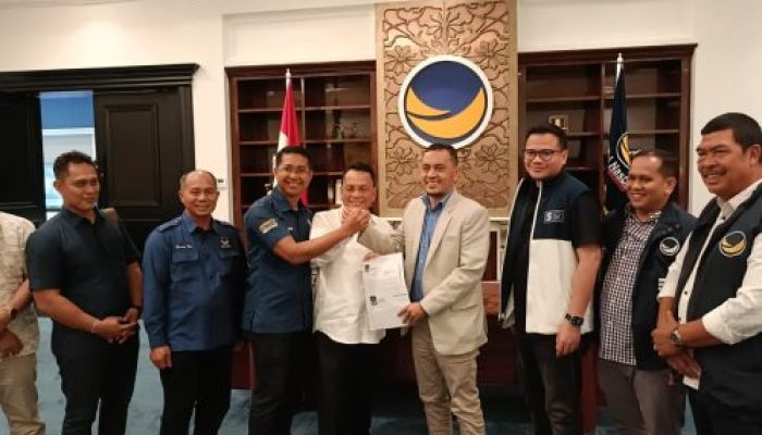 NasDem Usung H Bistamam – Jhony Charles bertarung di Rokan Hilir