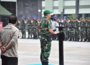 Apel Gelar’ Pasukan Kesiapan Pengamanan Pilkada Serentak Tahun 2024 ,Di Wilayah KOREM 031/Wira Bima